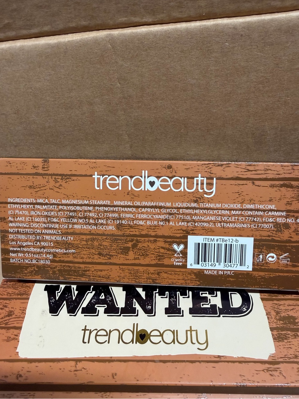 Wanted: 12 Color Eyeshadow Palette By Trend Beauty - Picture 8 of 8